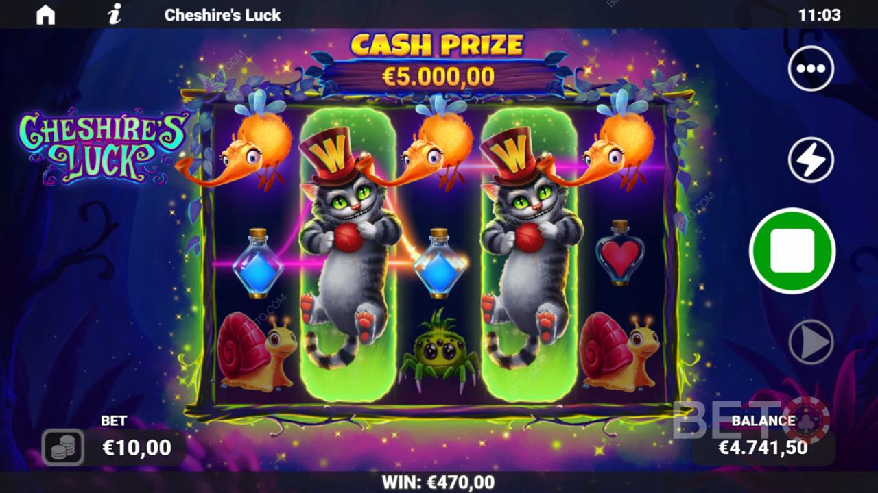 Cheshire's Luck Jogo Grátis