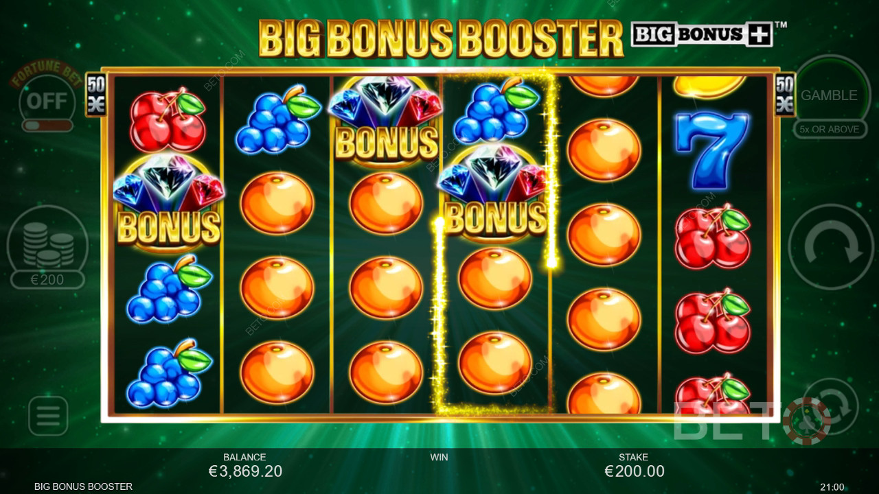 Grande Bónus Booster: Uma máquina caça-níqueis que vale a pena girar?
