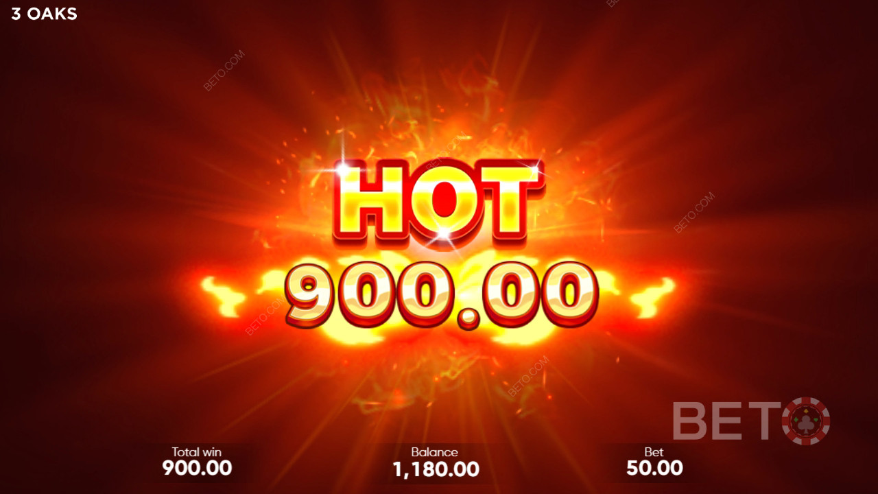 Ganhe 500x a sua aposta no Coin Up: Hot Fire Slot Machine!