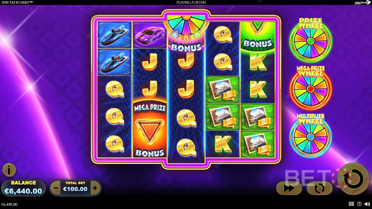 Spin 'Em Round Jogo Grátis