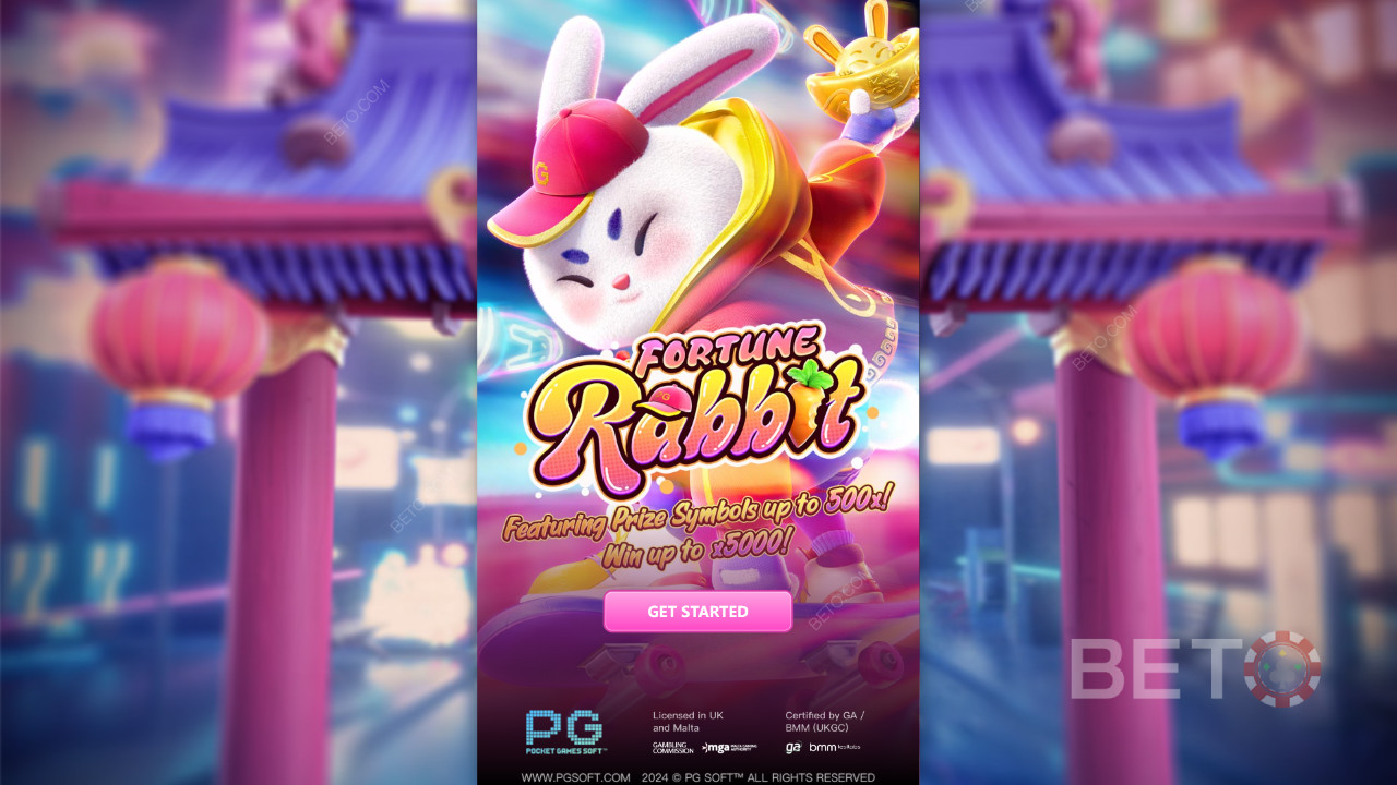 Ganhe 5.000x a sua aposta na Slot Fortune Rabbit!