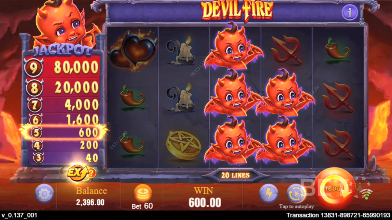 A slot de vídeo Devil Fire vale a pena?