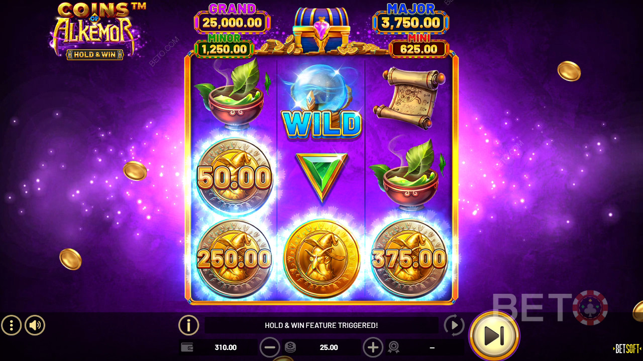Coins of Alkemor – Hold & Win Jogo Grátis