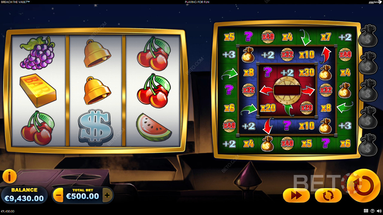 Ganhe 1.719x a sua aposta na Slot Online Breach The Vault!