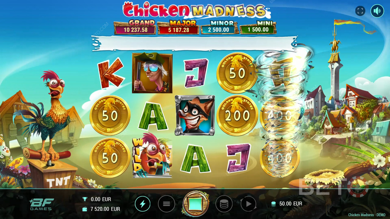 Chicken Madness Jogo Grátis