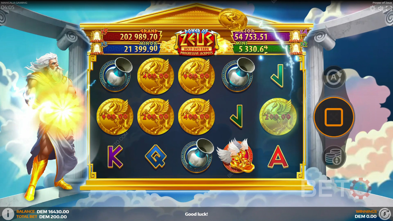 Power of Zeus (Mancala Gaming) Jogo Grátis