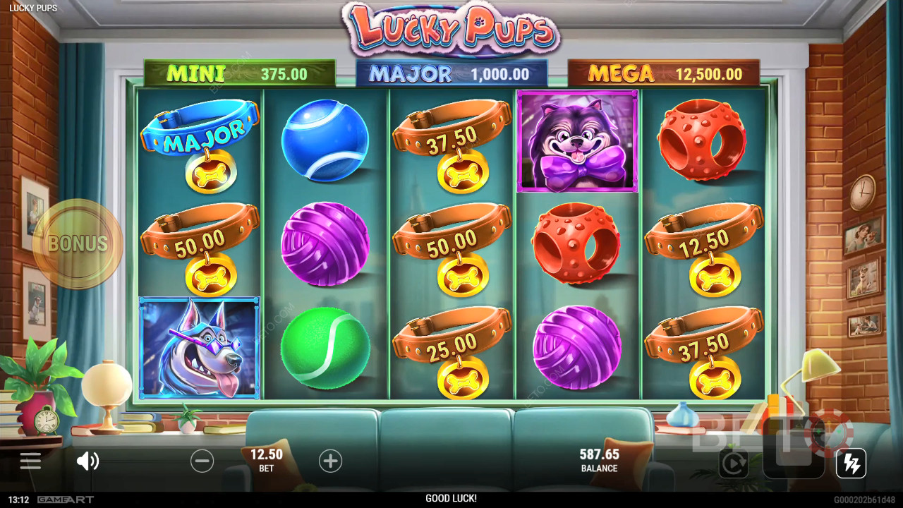 Lucky Pups Jogo Grátis