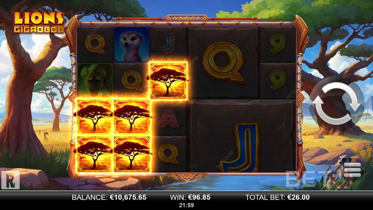 Lions GigaBlox Jogo Grátis
