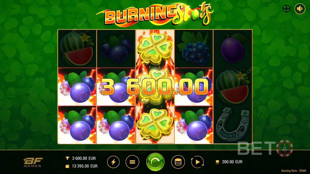 Avaliação das Slots Burning por BETO Slots