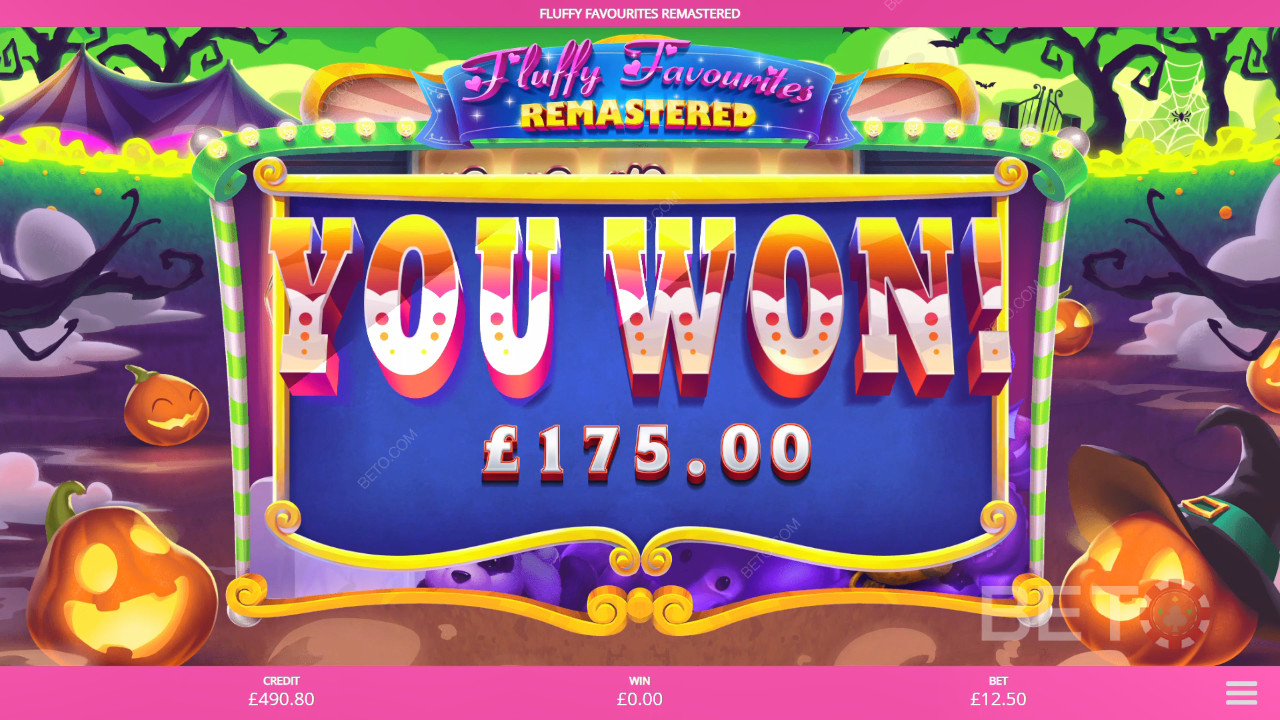 Ganhe até 5.000x a sua aposta na Slot Online Fluffy Favourites Remastered!