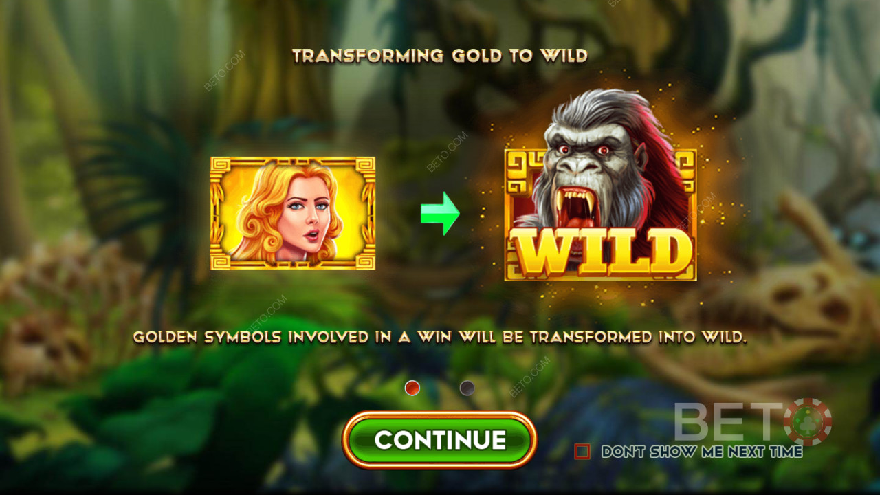 Ganhe 4.000x a sua aposta na slot de vídeo Legacy of Kong Maxways!