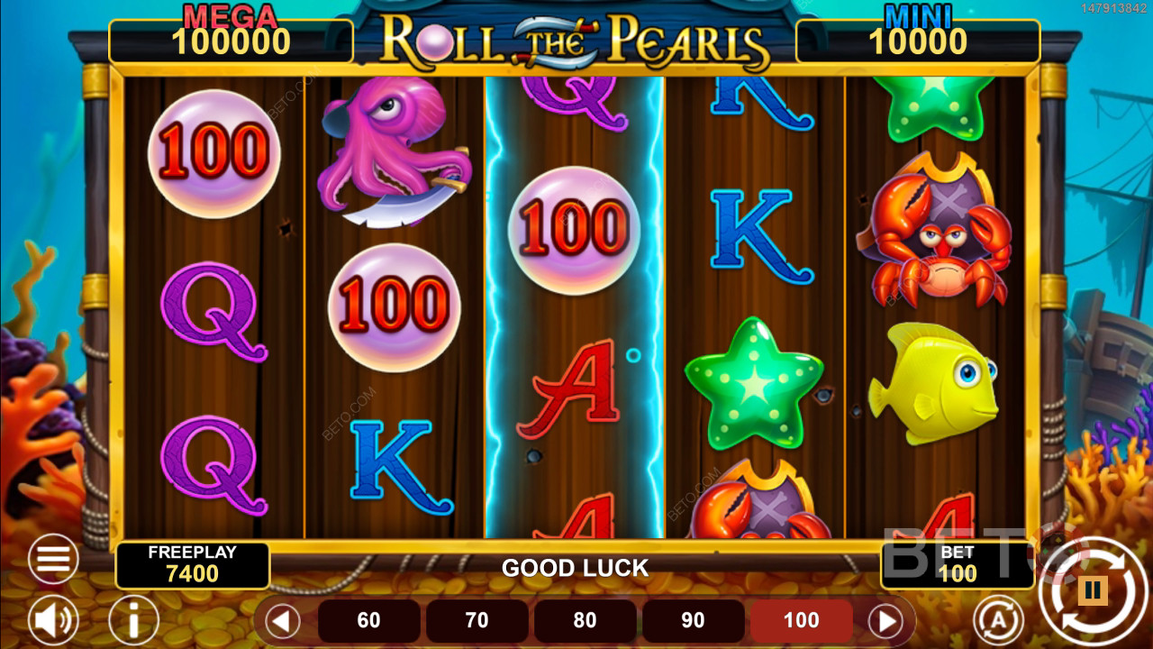Roll The Pearls Hold & Win Resenha por BETO Slots