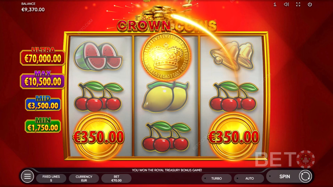 Crown Coins Jogo Grátis