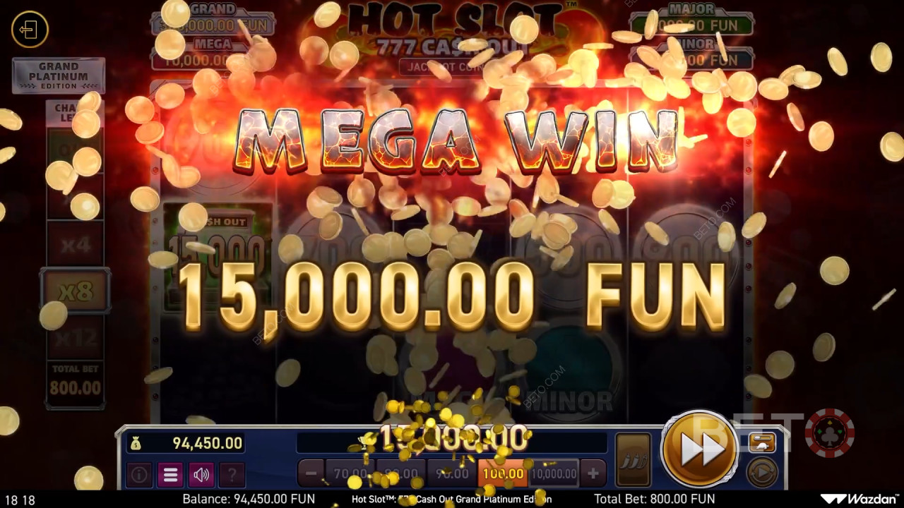 Ganhe 3.000x a sua aposta na Slot Quente: 777 Cash Out Grand Platinum Edition Slot Online!