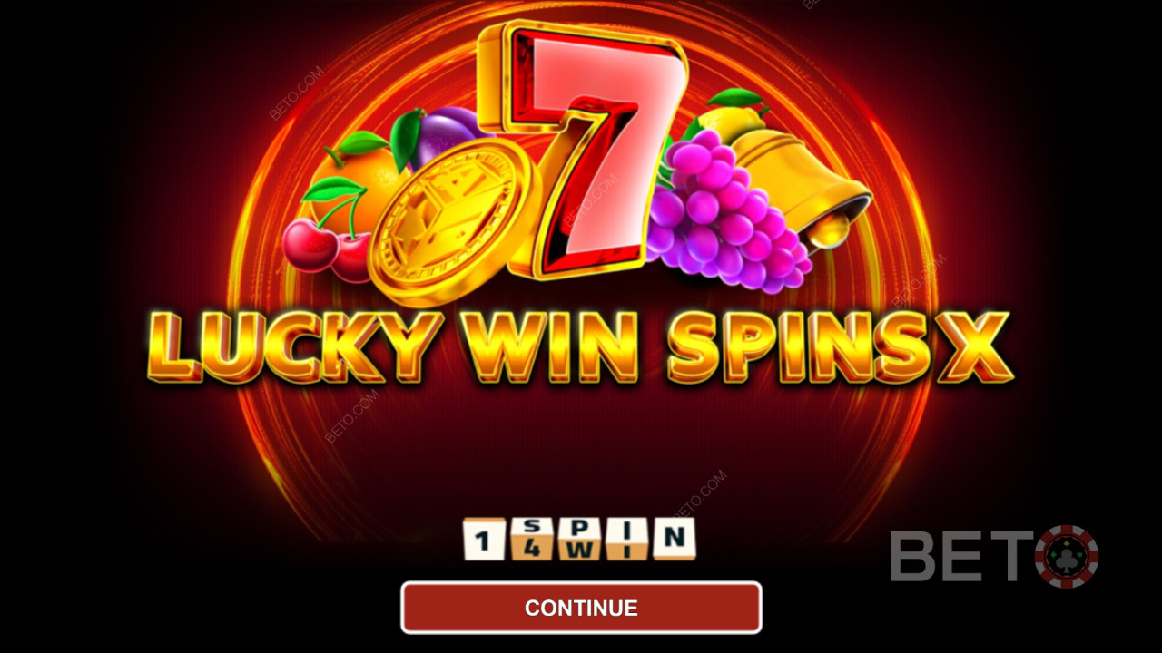 Ganhe 2.500x a sua aposta na slot de vídeo Lucky Win Spins X!