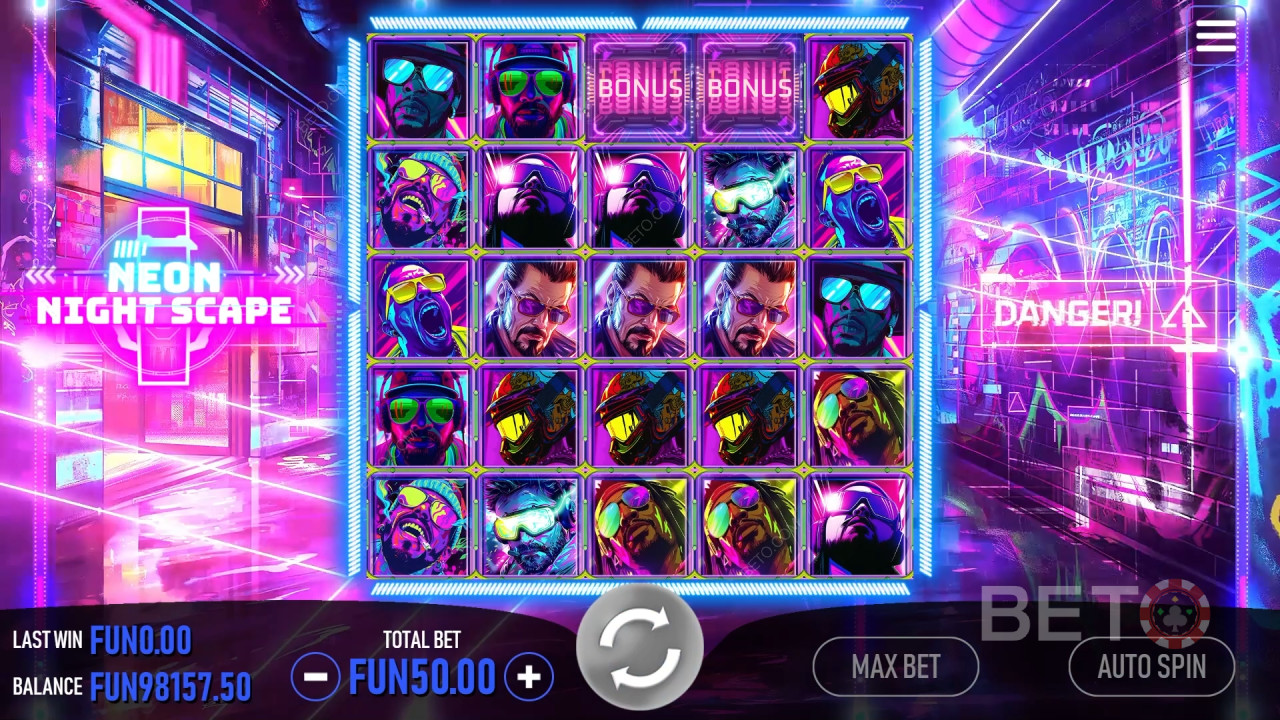 Neon Night Scape Jogo Grátis