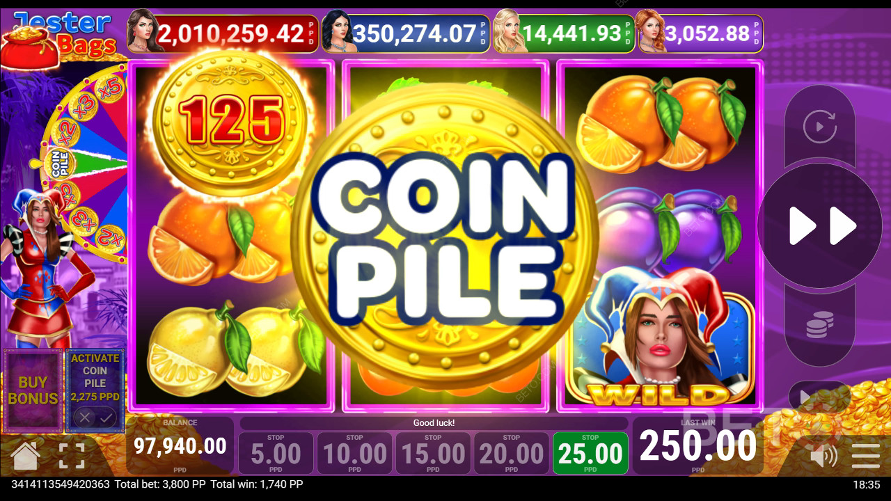 Jester Bags Resenha feita por BETO Slots