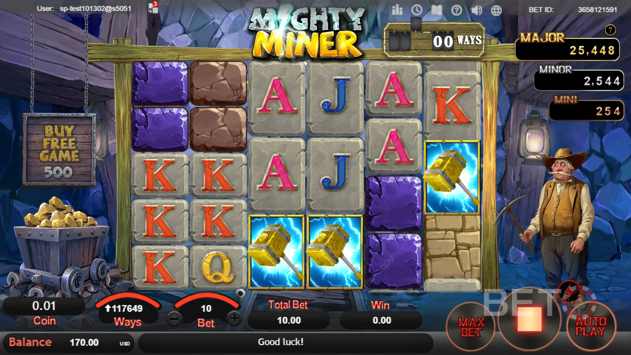 Mighty Miner Jogo Grátis