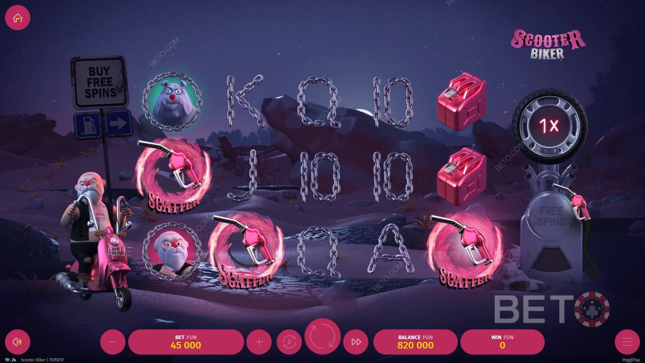 Scooter Biker Avaliação por BETO Slots