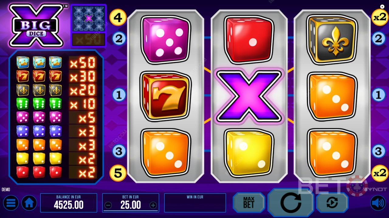 Big X Dice Avaliação por BETO Slots