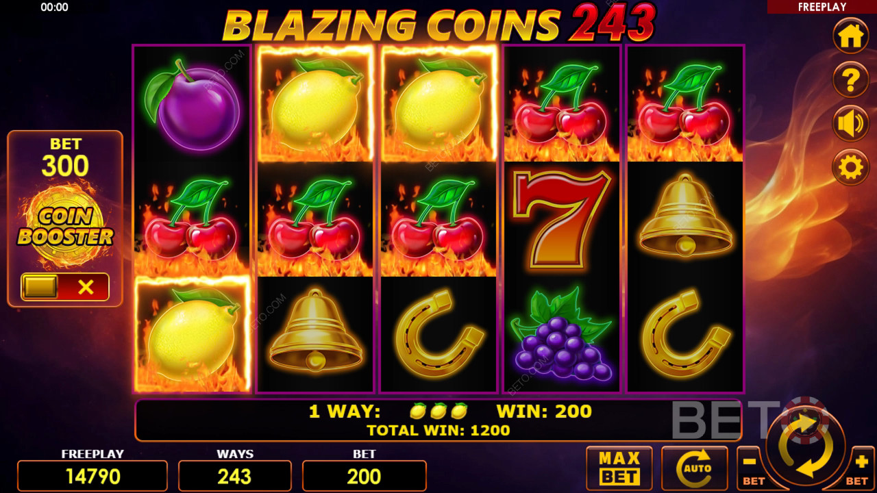 Blazing Coins 243 Jogo Grátis