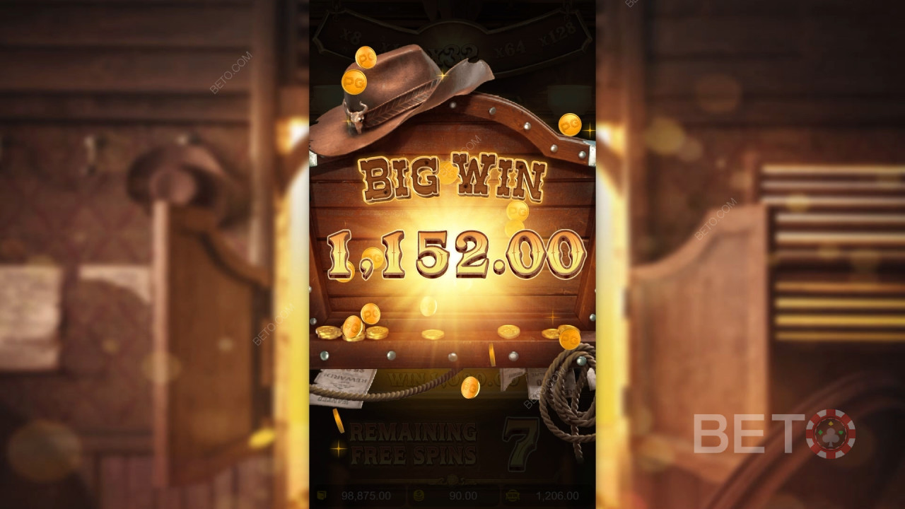 Ganhe 5.000x a sua aposta na Slot Online Wild Bounty Showdown!