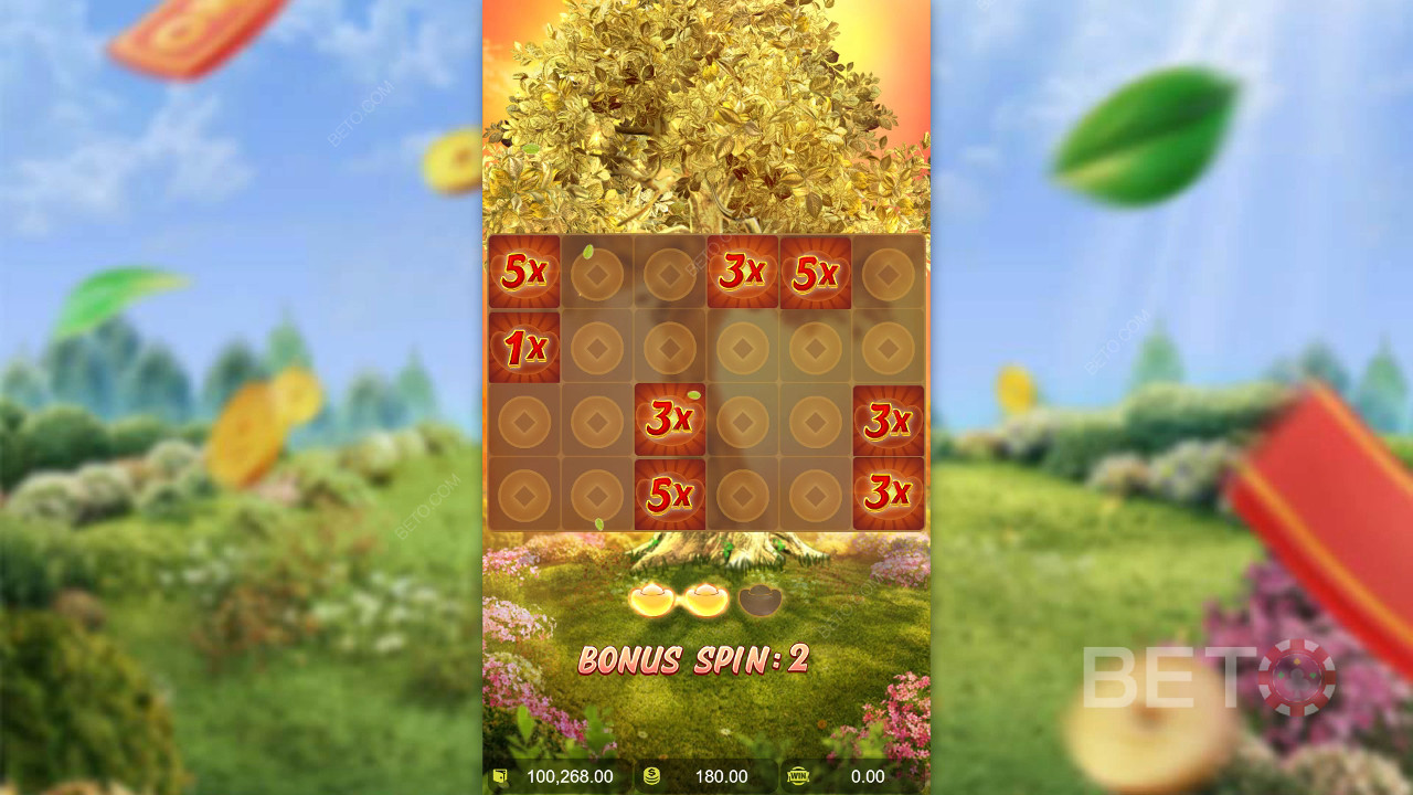 Ganhe 1.513x a sua aposta na Slot Online Prosperity Fortune Tree!