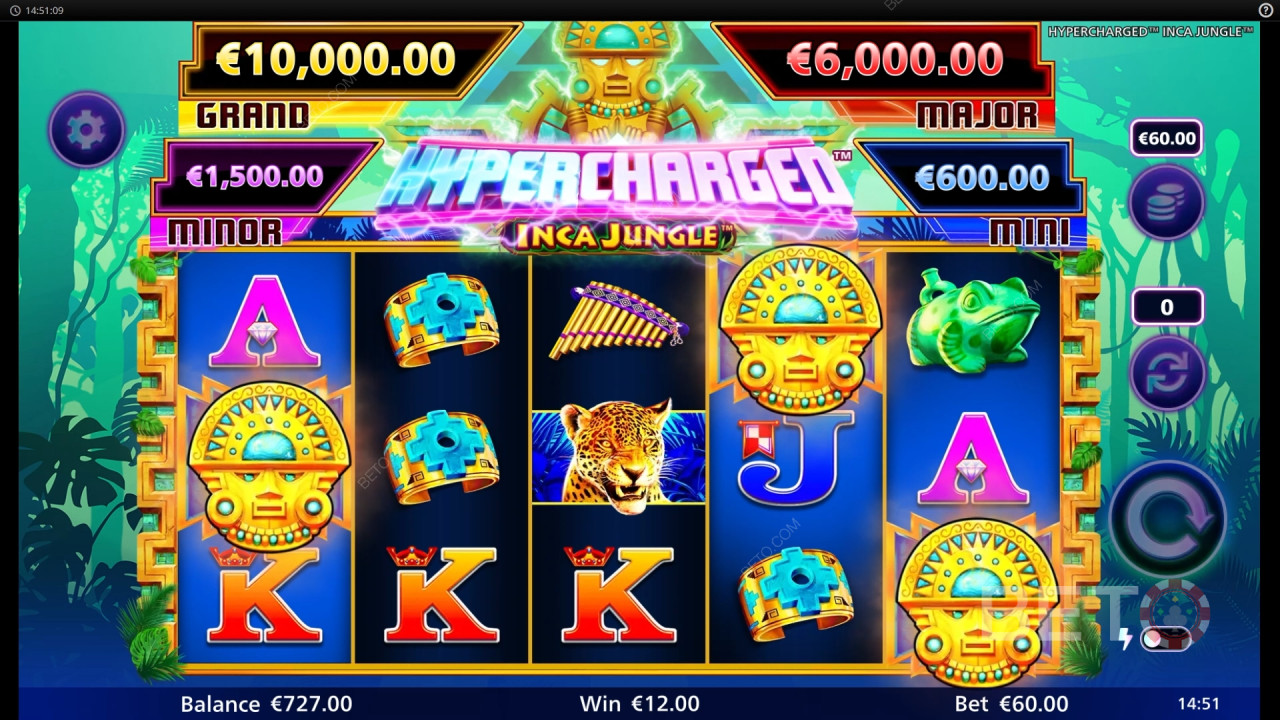 Hypercharged Inca Jungle Avaliação por BETO Slots