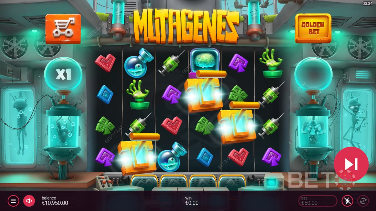 Mutagenes Avaliação por BETO Slots
