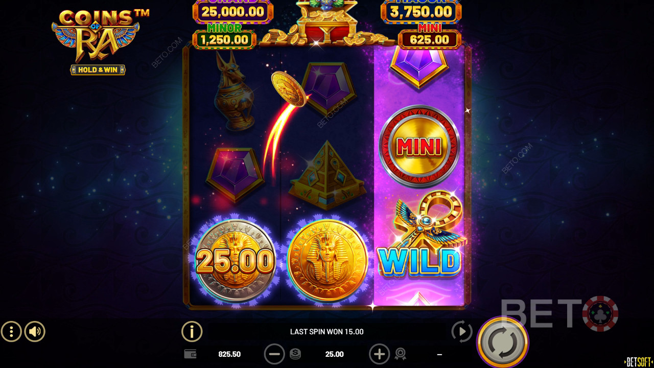 Avaliação de Coins of Ra por BETO Slots