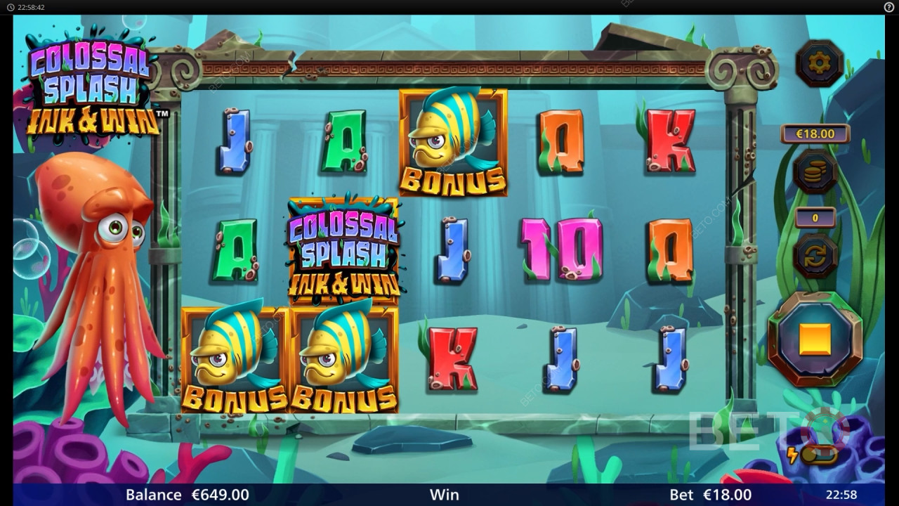 Colossal Splash Ink & Win Jogo Grátis