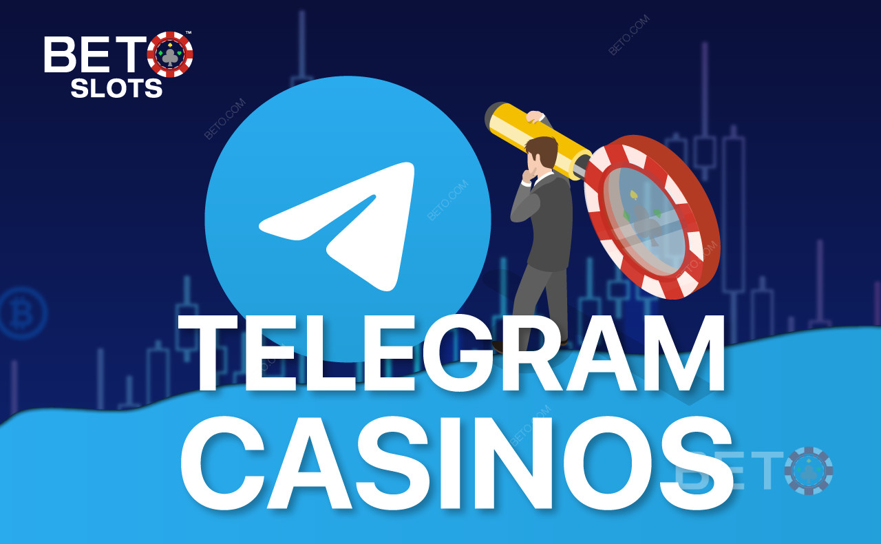 Os melhores casinos do Telegram que permitem criptomoedas