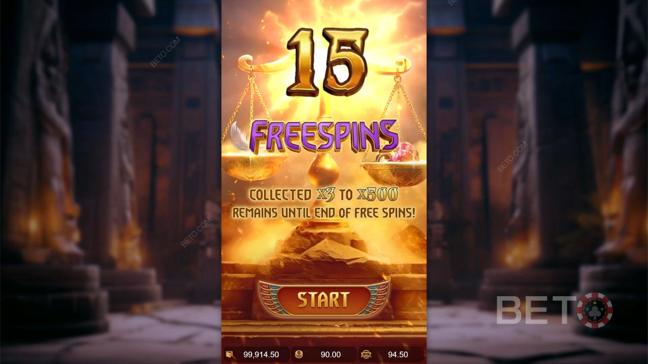 Ganhe 10.000x a sua aposta na slot de vídeo Anubis Wrath!