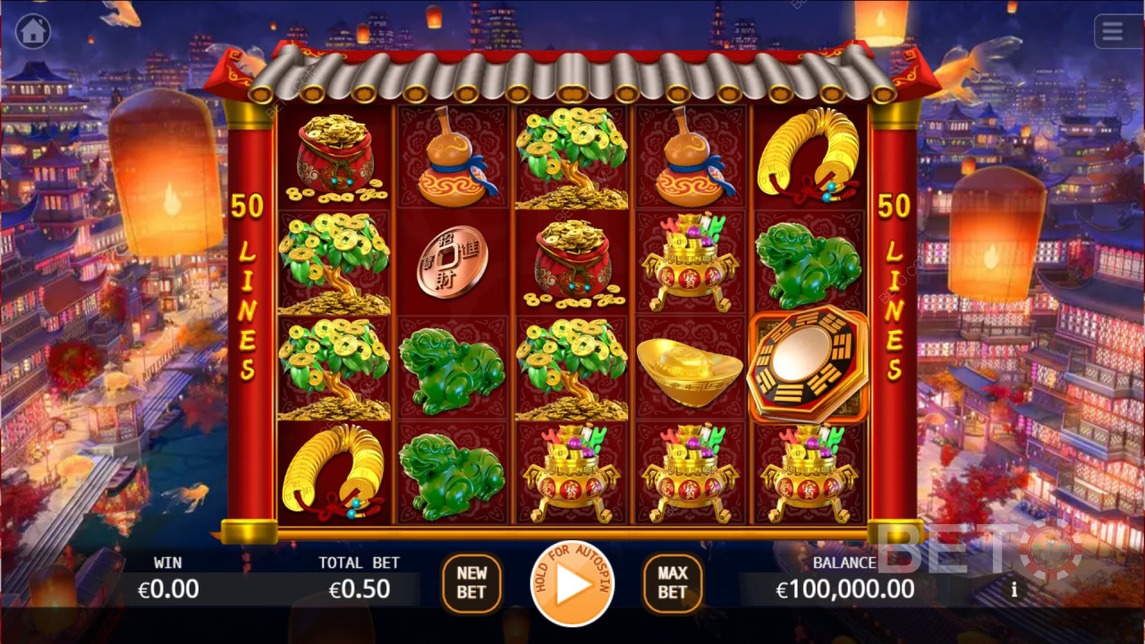 Ganhe 419x a sua aposta na Slot Machine Lucky God!
