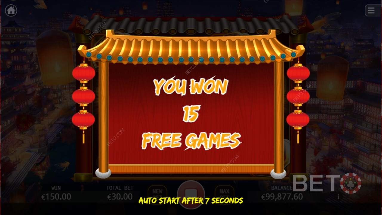 Funcionalidades de bónus explicadas em Lucky God por KA Gaming