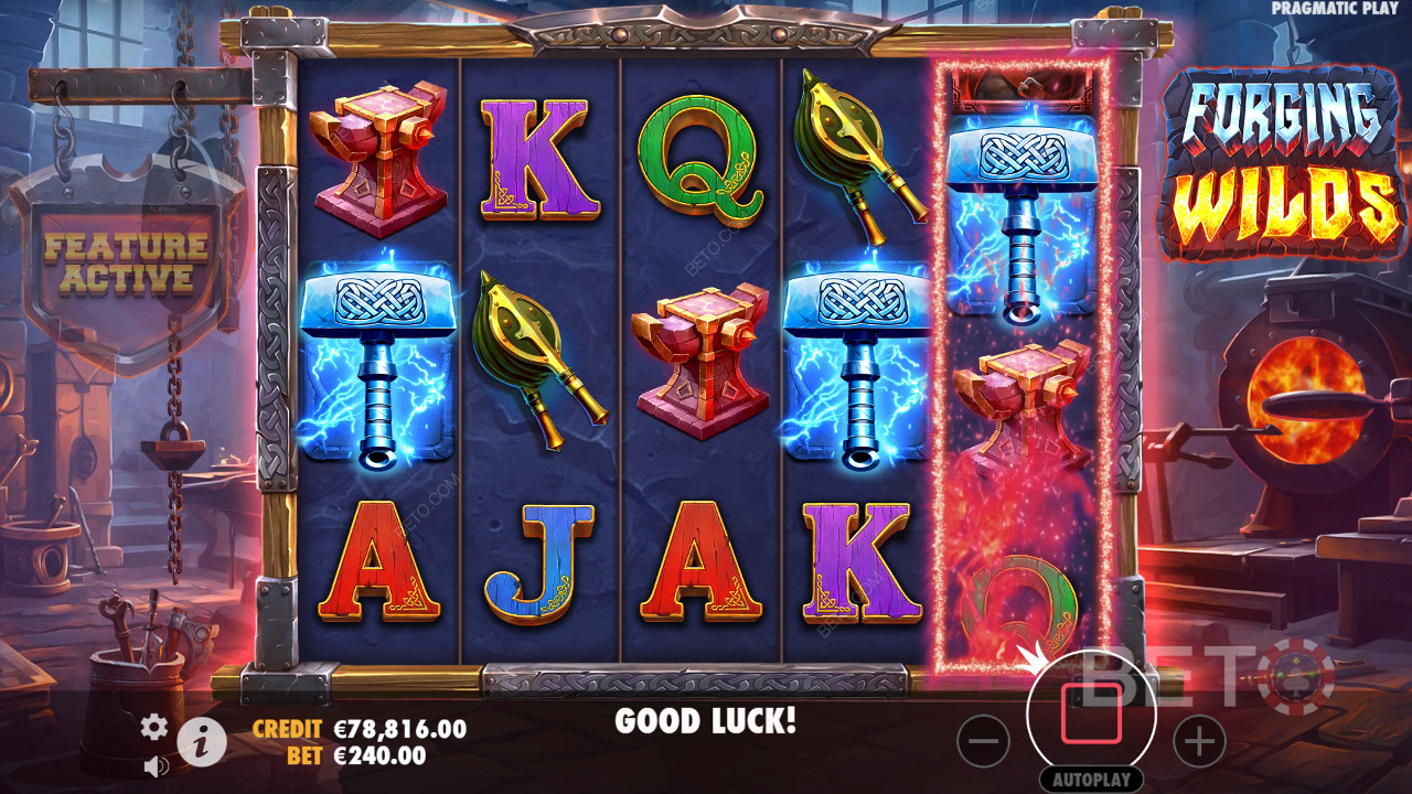 Forging Wilds Avaliação por BETO Slots