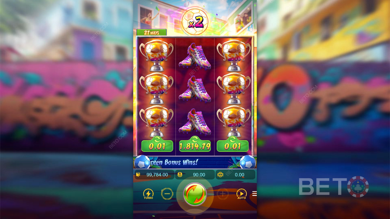 Ganhe 2.000 A sua aposta na Slot Futebol Fever!