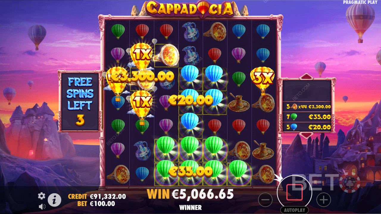 Revisão de Cappadocia por BETO Slots
