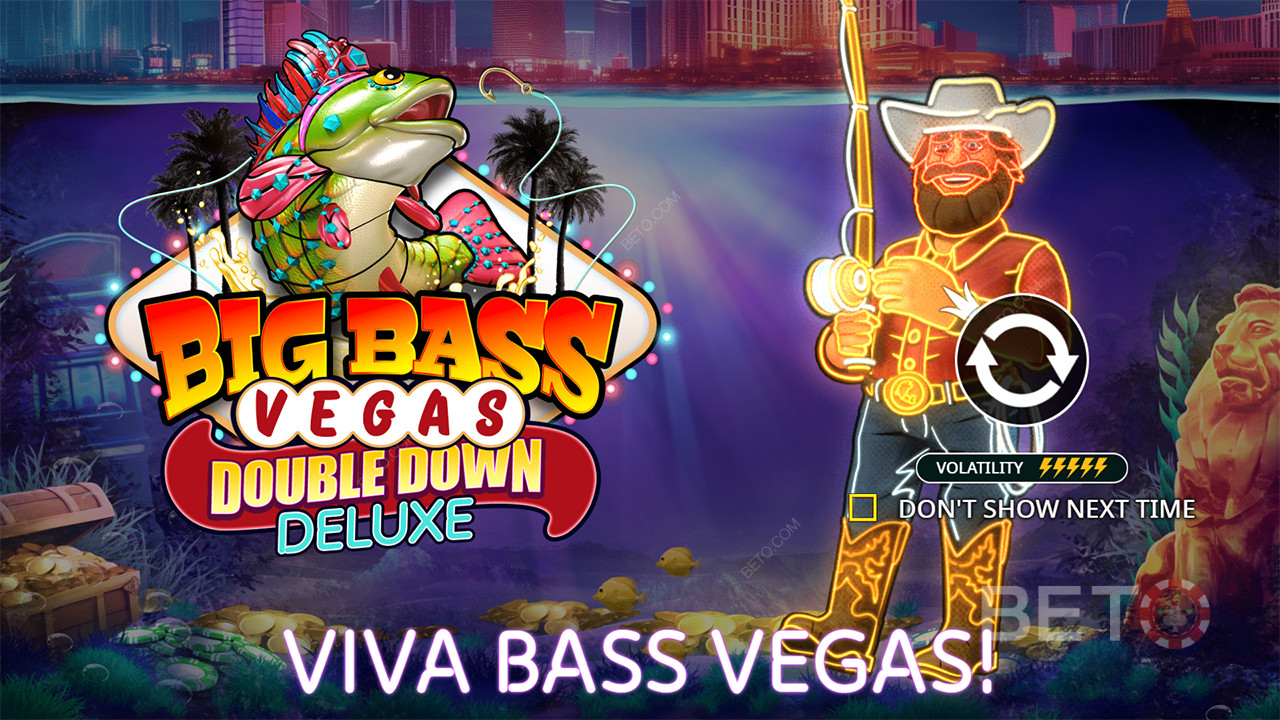 Tema e design: A pesca encontra Las Vegas