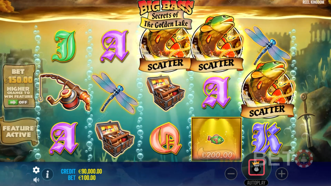 Big Bass Secrets of the Golden Lake Resenha feita por BETO Slots
