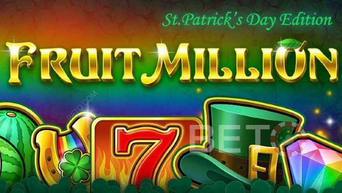 Fruit Million slot online com 8 peles diferentes - St. Patricks Day Edition