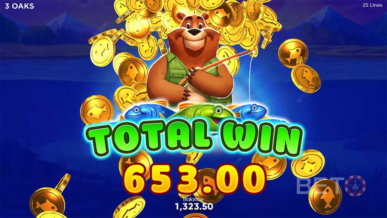 Ganhe 2.500x a sua aposta na Slot Online Fishin