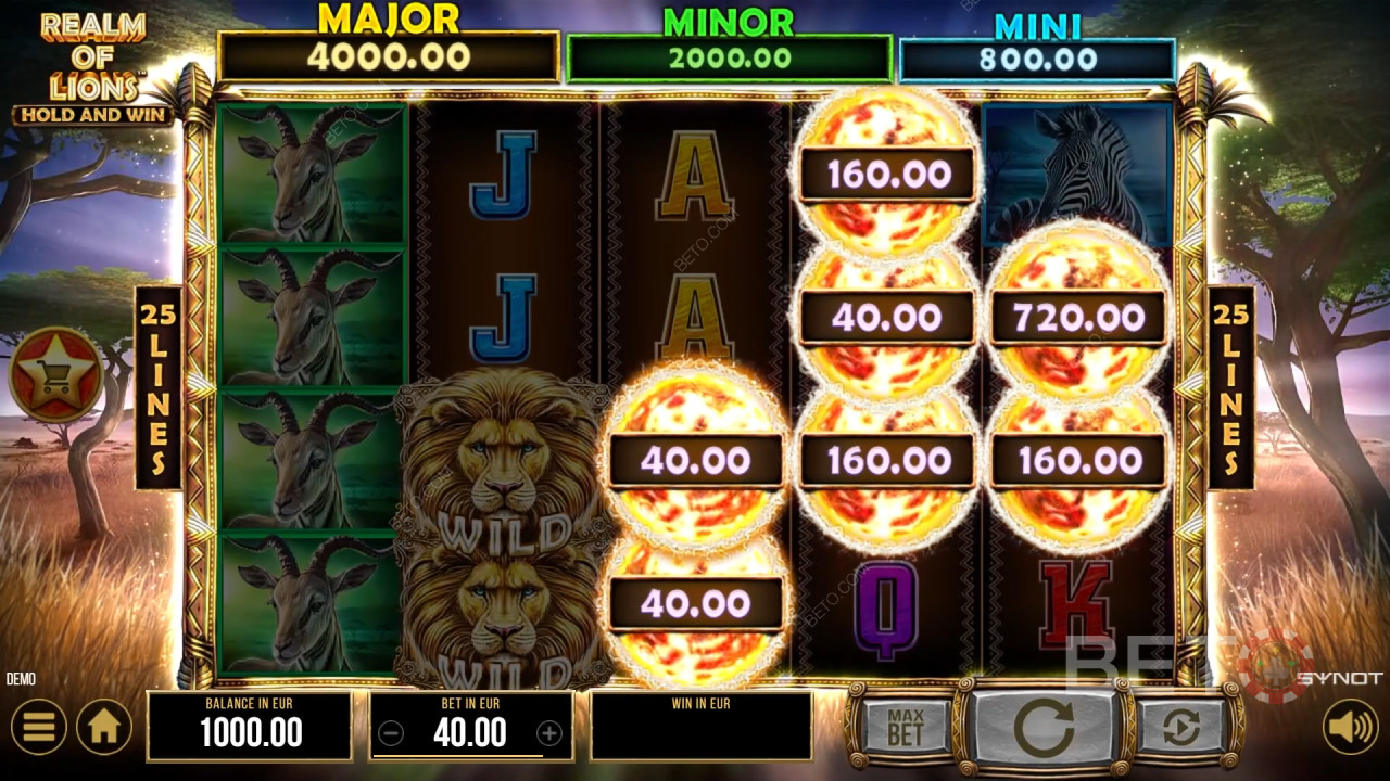 Realm of Lions Avaliação por BETO Slots