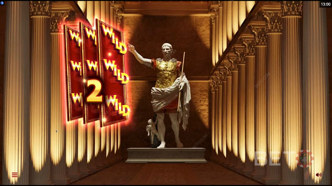 Ganhar algumas Free Spins em Augustus