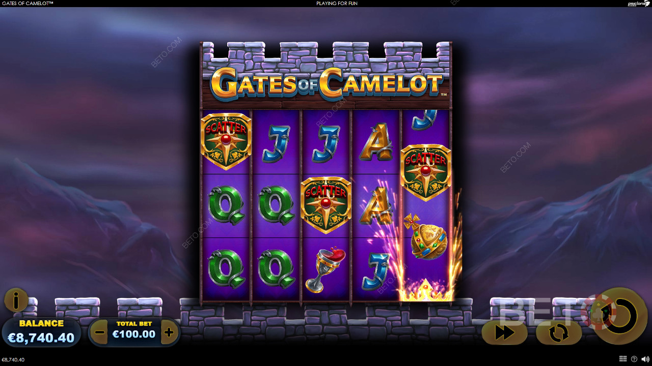 Gates of Camelot Avaliação por BETO Slots