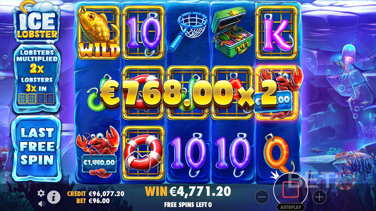 Ice Lobster Avaliação por BETO Slots