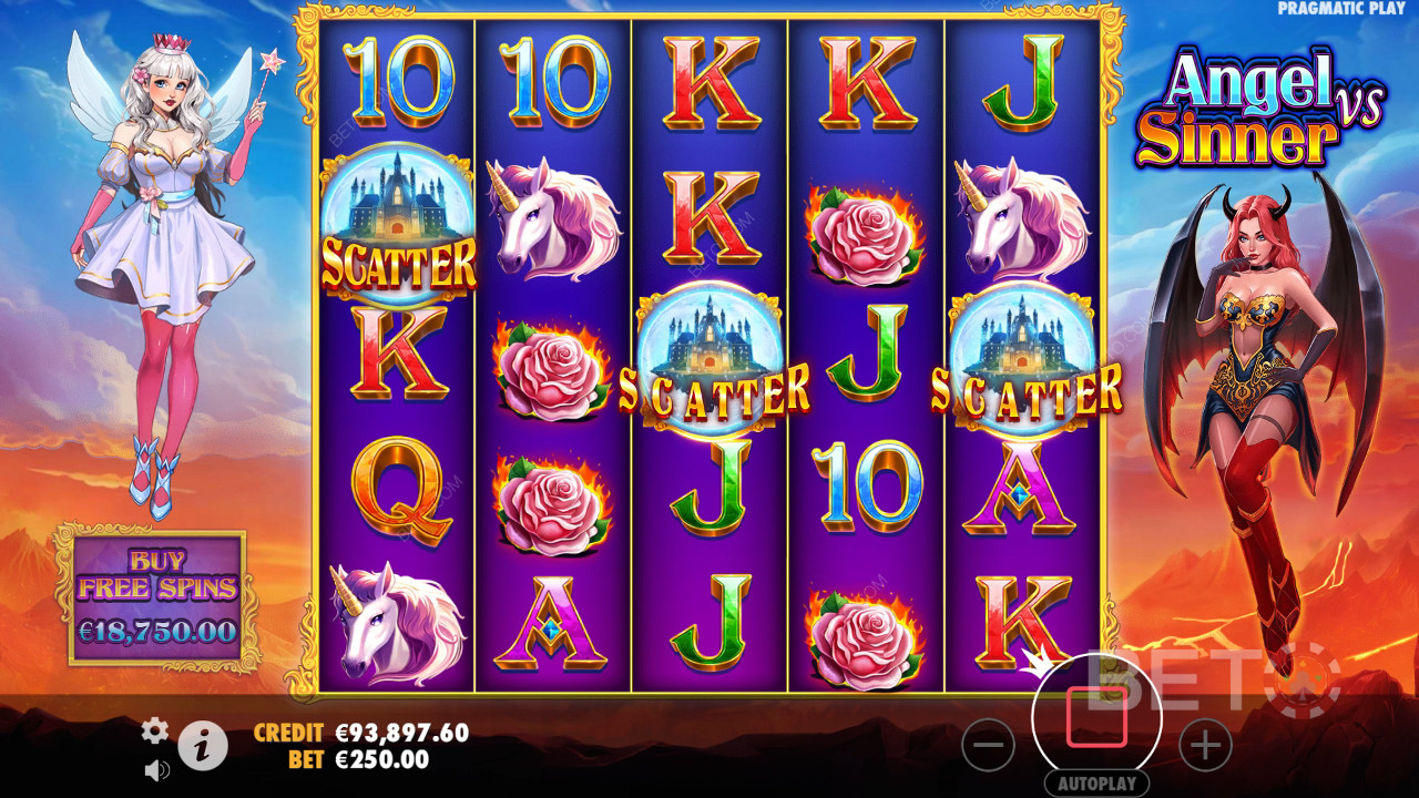 Angel vs Sinner Resenha de BETO Slots
