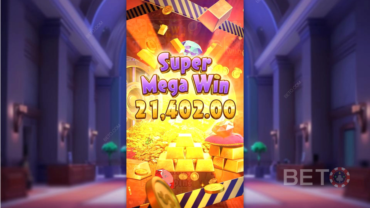 Ganhe 2.500x a sua aposta na Slot Online Wild Heist Cashout!