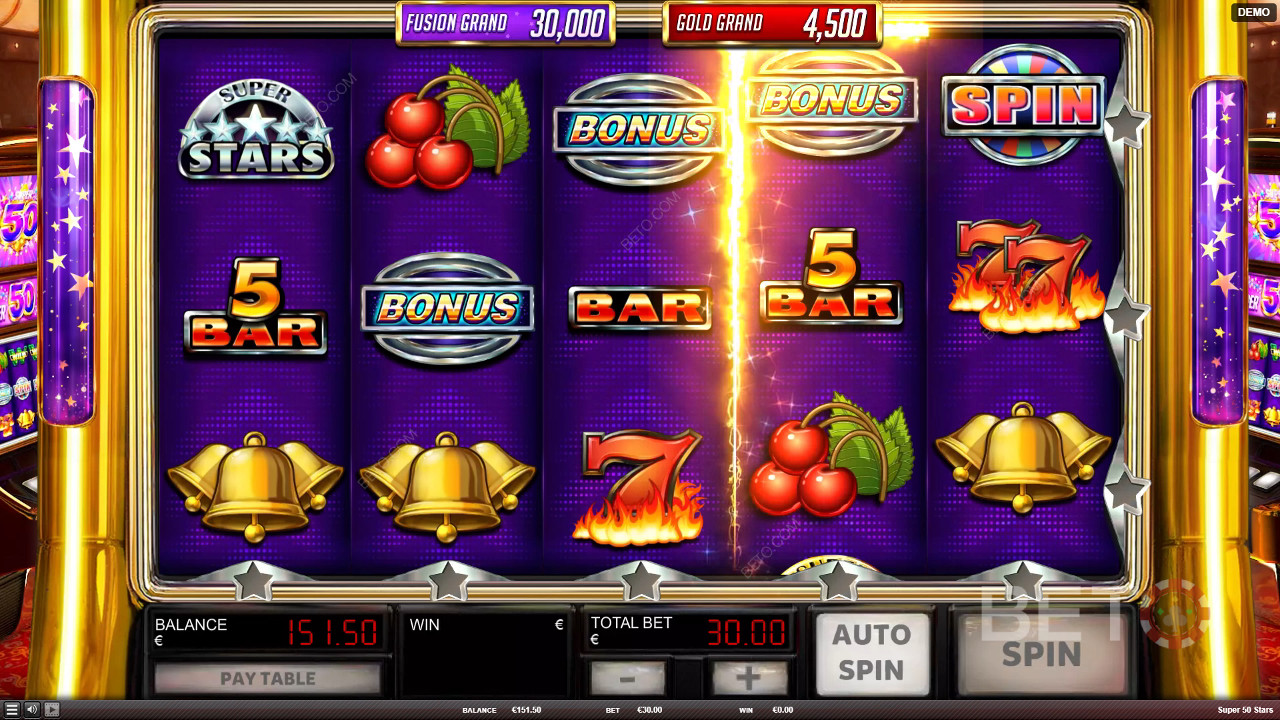 Super 50 Estrelas Avaliação por BETO Slots