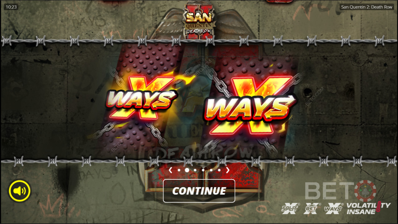 Ganhe 200.000x a sua aposta na Slot San Quentin 2!